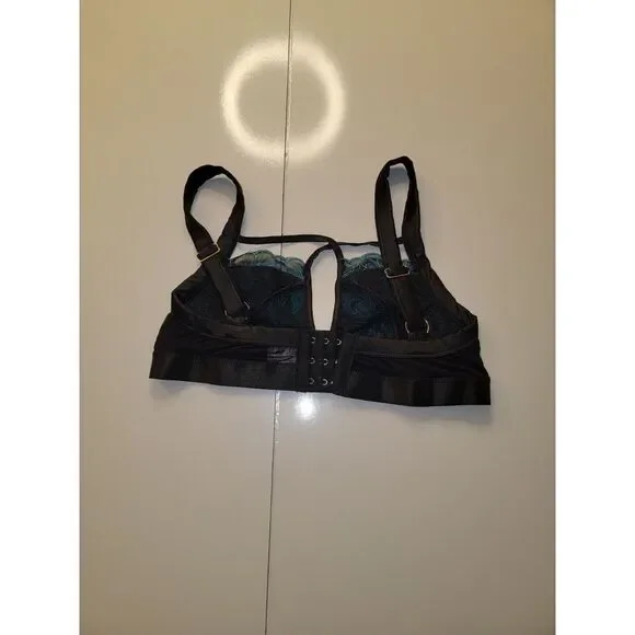 Empress‎ Mimi London Green And Black Size XS Bralette - Picture 3 of 6